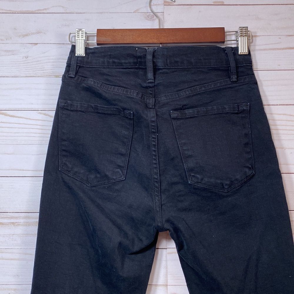 Frame Black Ali High Rise Cigarette Skinny Jeans - Picture 9 of 15